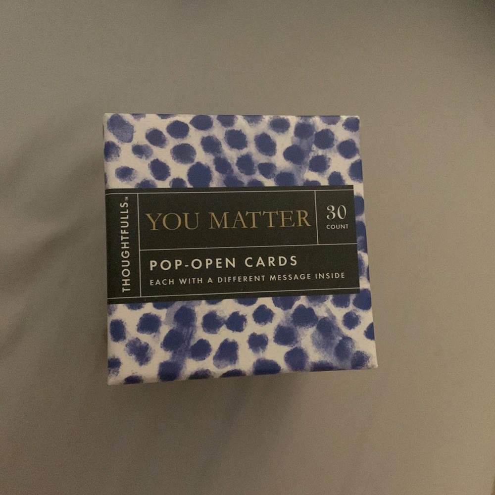 Pop-open cards YOU MATTER THOUGHTFULLS ®️